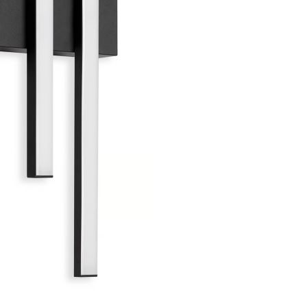 Telefunken - LED Zunanja stenska svetilka 2xLED/4W/230V IP44 črna