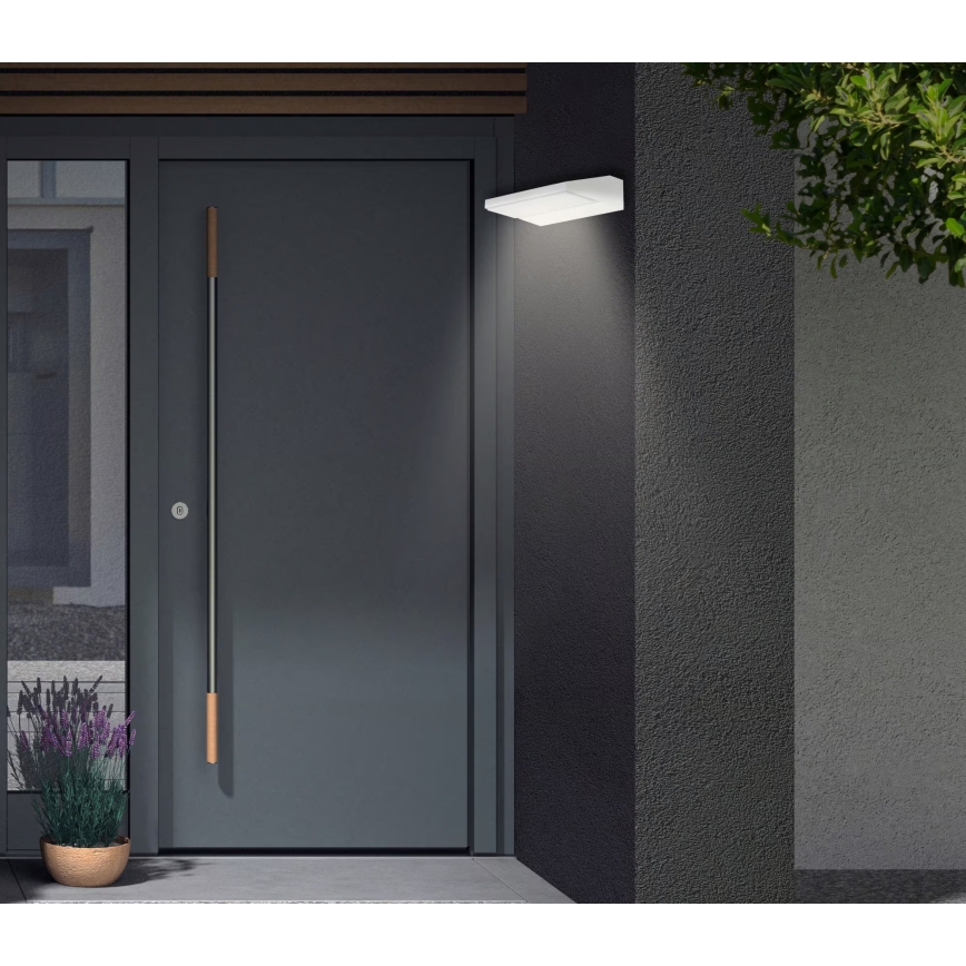 Telefunken - LED zunanja stenska svetilka LED/10W/230V IP44 bela