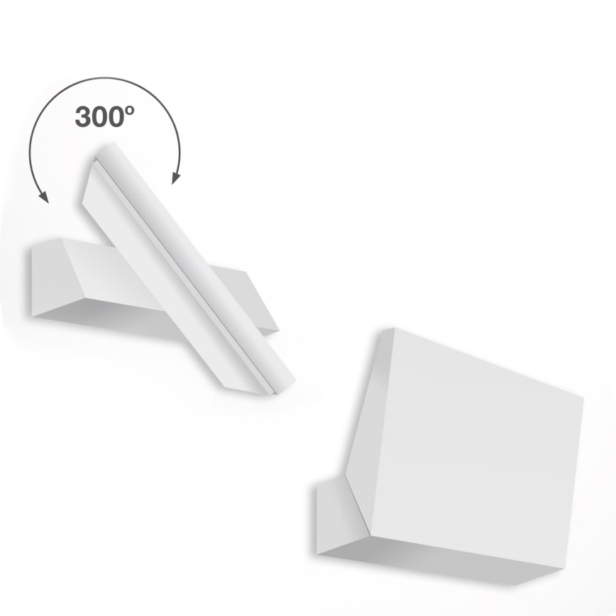 Telefunken - LED zunanja stenska svetilka LED/10W/230V IP44 bela