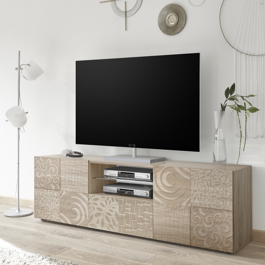 Televizijska omarica ARIA, hrast Sonoma