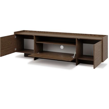 Televizijska omarica KEMI 197 x 57 cm, hrast