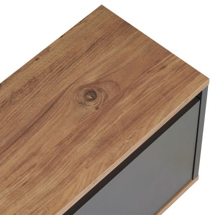 Televizijska omarica KREDE 160x30 cm antracit/borovica