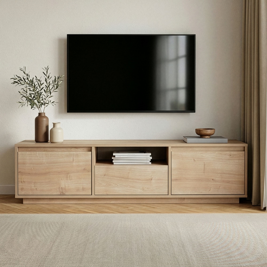 Televizijska omarica KREDE 160x30 cm hrast