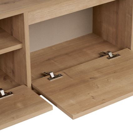 Televizijska omarica KREDE 160x30 cm hrast