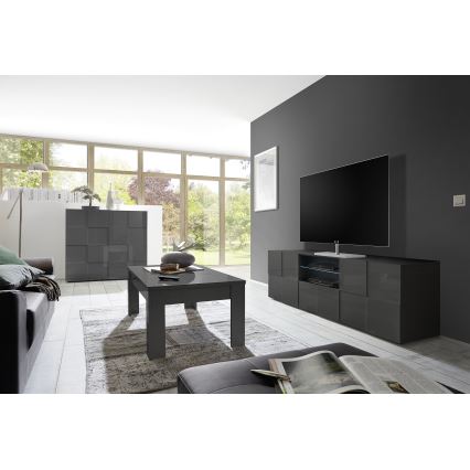 Televizijska omarica SERIAN antracit