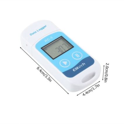 Termometer za snemanje USB/1xCR2032 IP67