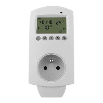 Termostat z vtičnico 230V