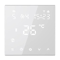 Termostat za podometno vgradnjo 230 V, bel, Wi‑Fi Tuya