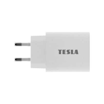 TESLA Electronics - Adapter za hitro polnjenje Power Delivery 20W bela