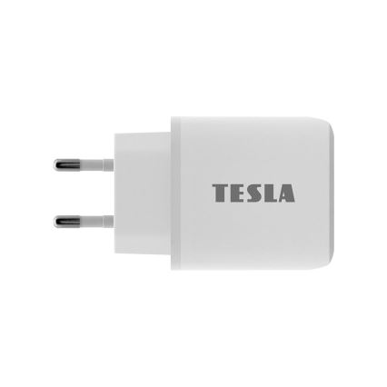 TESLA Electronics - Adapter za hitro polnjenje Power Delivery 25W bela