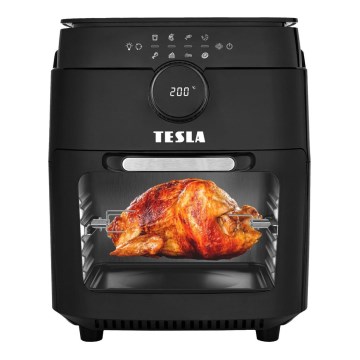 TESLA Electronics AirCook & Grill - Pametni večnamenski digitalni cvrtnik 12 l 1800W/230V