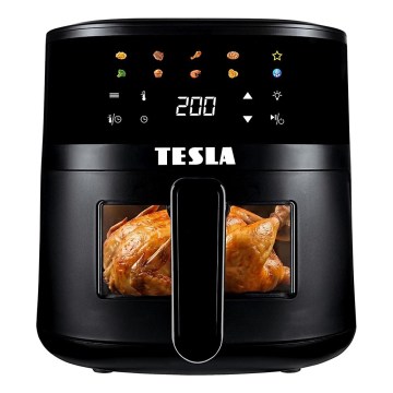 TESLA Electronics AirCook - Friteza na vroč zrak 4,4 l, 1450 W/230 V, črna