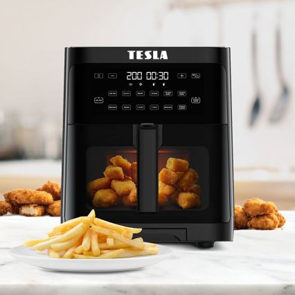 TESLA Electronics AirCook - Multifunkcijski cvrtnik na paro in vroč zrak 5 l 1500W/230V