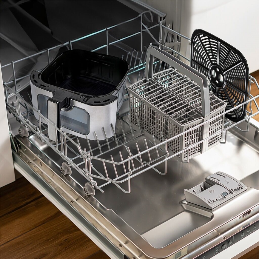 TESLA Electronics AirCook - Pametni večnamenski digitalni cvrtnik na vroč zrak 9 l 1700W/230V Wi-Fi