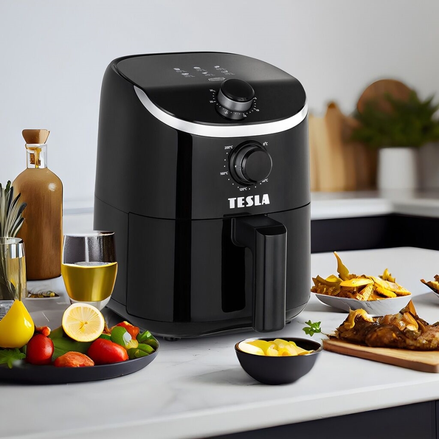 TESLA Electronics AirCook - Večnamenski cvrtnik na vroč zrak 2 l 900W/230V