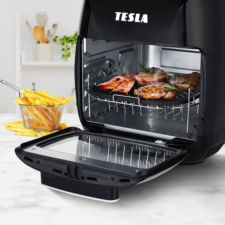 TESLA Electronics AirCook - Večnamenski digitalni cvrtnik 11 l 2000W/230V