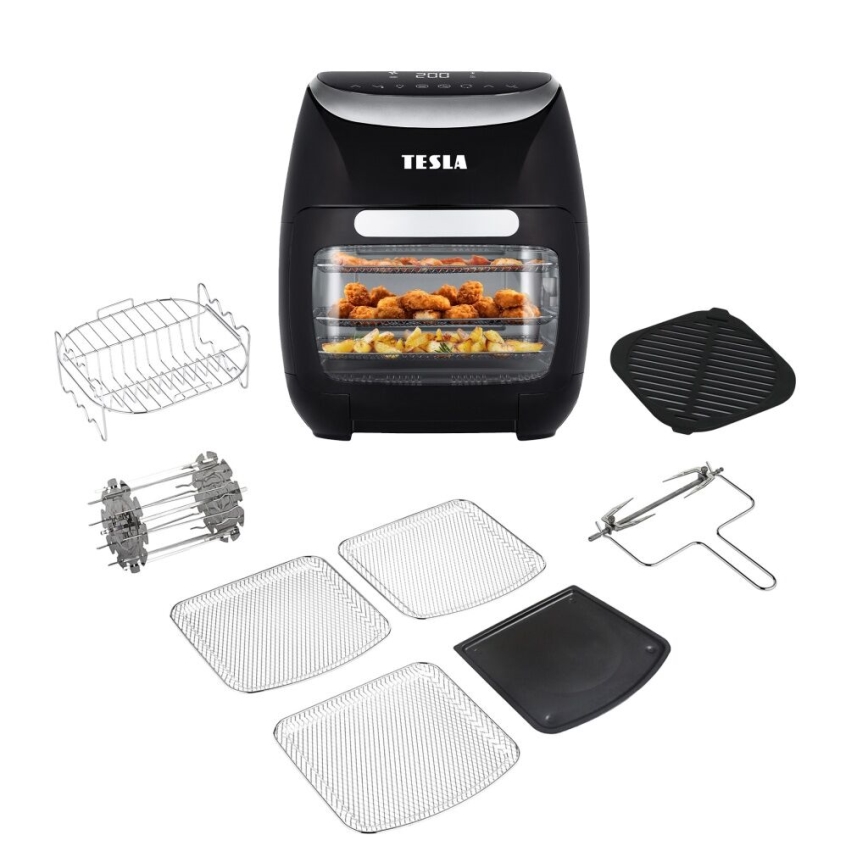 TESLA Electronics AirCook - Večnamenski digitalni cvrtnik 11 l 2000W/230V