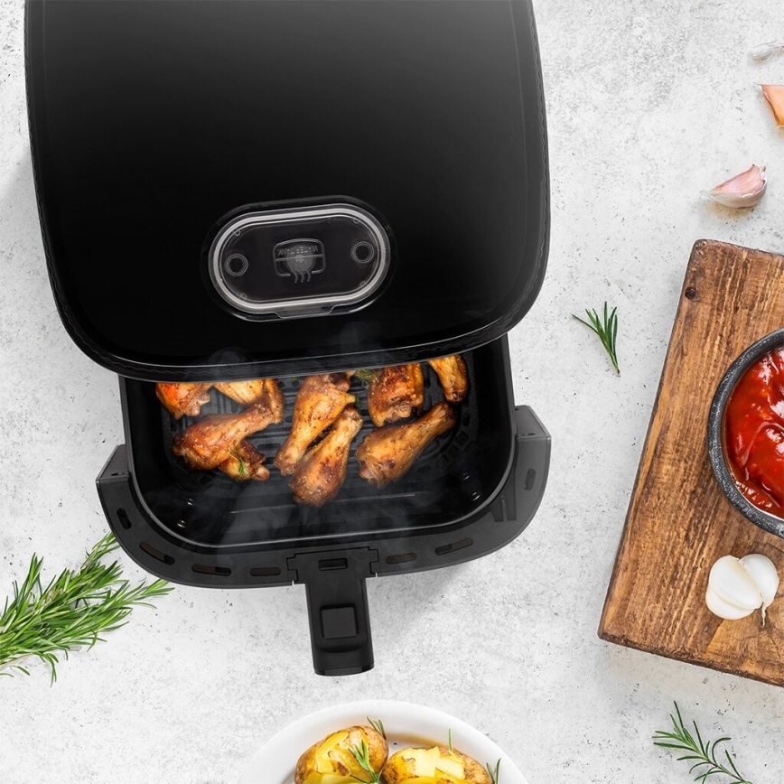 TESLA Electronics AirCook - Večnamenski digitalni cvrtnik 5 l 1500W/230V