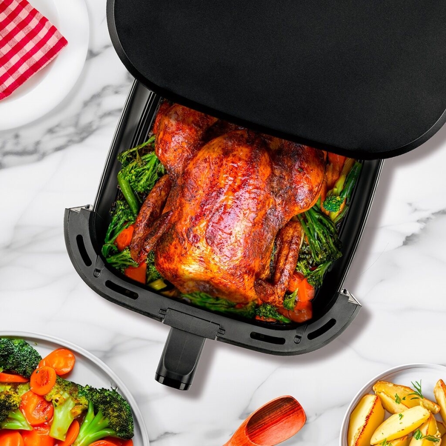 TESLA Electronics AirCook - Večnamenski digitalni cvrtnik 7 l 1600W/230V