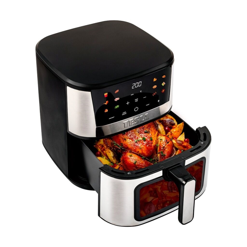 TESLA Electronics AirCook - Večnamenski digitalni cvrtnik 7 l 1600W/230V