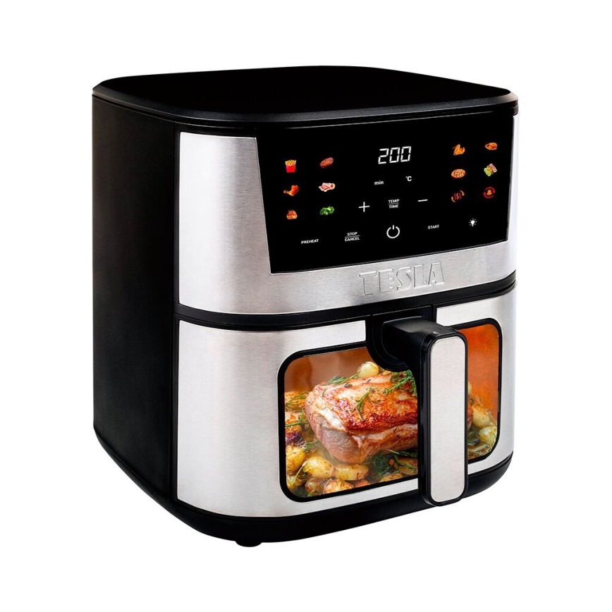 TESLA Electronics AirCook - Večnamenski digitalni cvrtnik 7 l 1600W/230V
