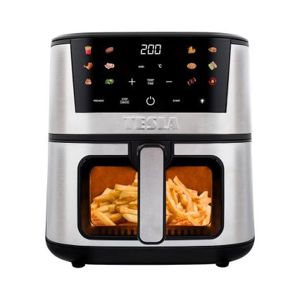TESLA Electronics AirCook - Večnamenski digitalni cvrtnik 7 l 1600W/230V
