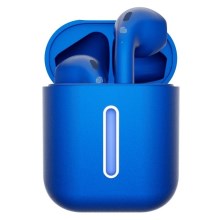 TESLA Electronics - Brezžične slušalke modra