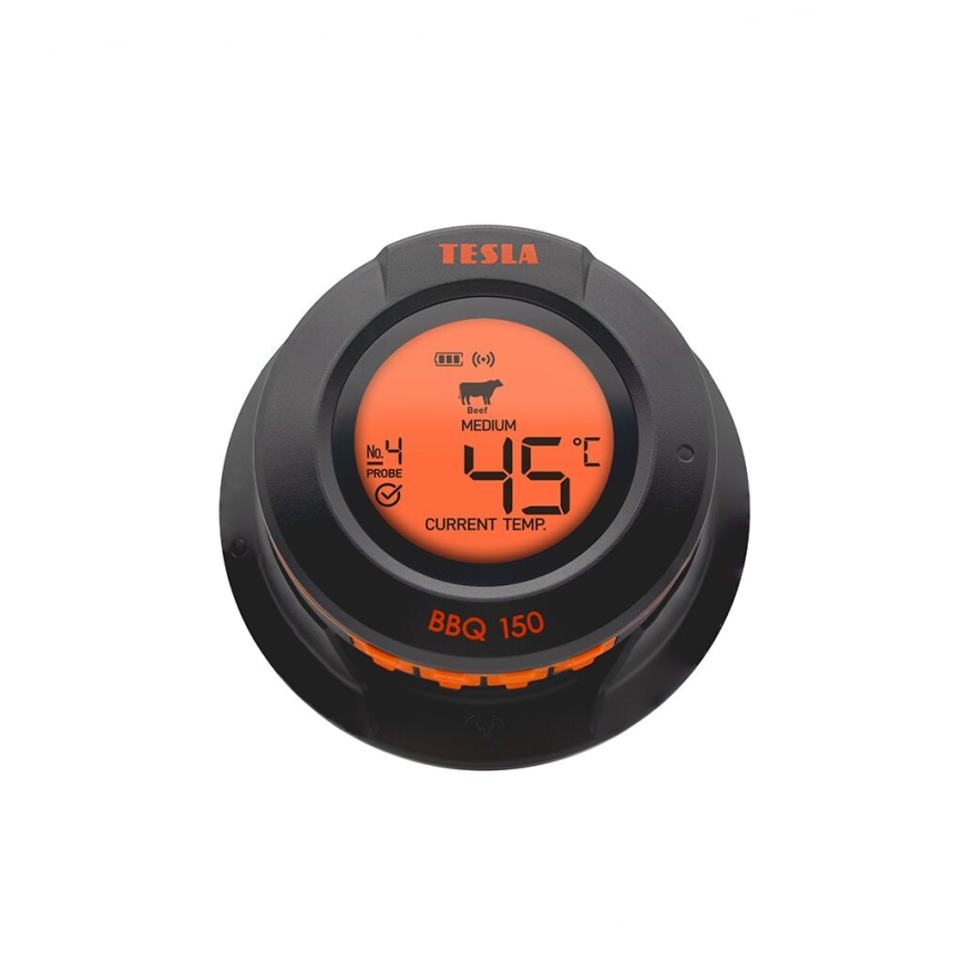 TESLA Electronics Cook - Digitalni termometer za meso s sondo 0-400 °C 2xAA IP65