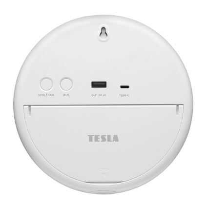 TESLA Electronics Device - Pametna vremenska postaja s senzorjem, baterijo 400 mAh, Wi-Fi Tuya, IP44