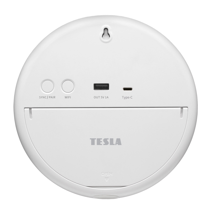 TESLA Electronics Device - Pametna vremenska postaja s senzorjem, baterijo 400 mAh, Wi-Fi Tuya, IP44