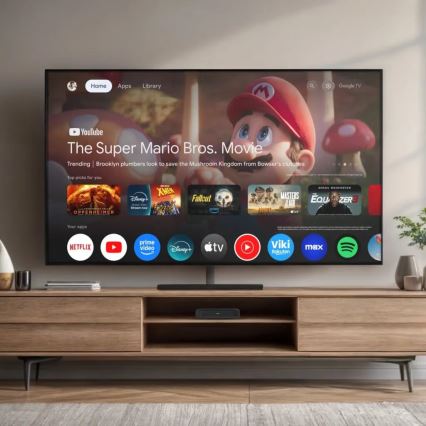 TESLA Electronics MediaBox - UHD multimedija player Wi-Fi + Daljinski upravljalnik
