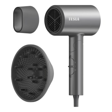 TESLA Electronics MyCare - Zložljiv sušilnik za lase 1800W/230V siv