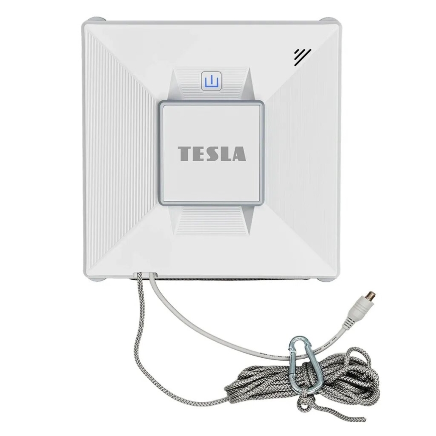 TESLA Electronics RoboStar - Pametni čistilec oken z razpršilcem vode 72W/230V/650 mAh Wi-Fi + Daljinski upravljalnik