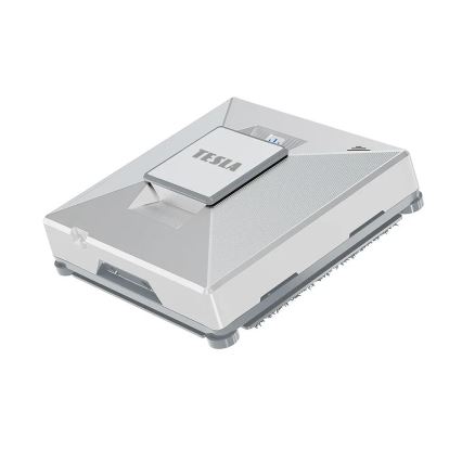 TESLA Electronics RoboStar - Pametni čistilec oken z razpršilcem vode 72W/230V/650 mAh Wi-Fi + Daljinski upravljalnik