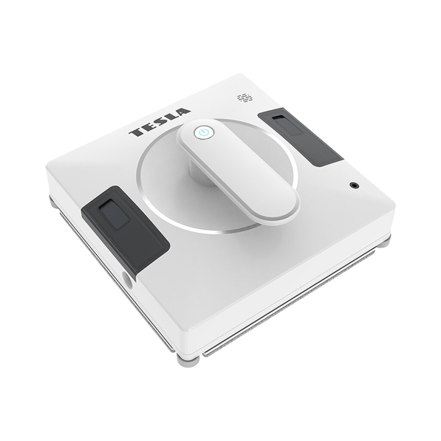 TESLA Electronics RoboStar - Pametni čistilec oken z dvojnim pršenjem vode 72W/230V/500 mAh Wi-Fi + Daljinski upravljalnik