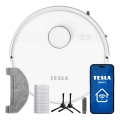 TESLA Electronics RoboStar - pametni robotski sesalnik 2 v 1 3200 mAh Wi-Fi bel