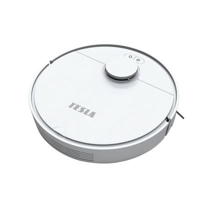 TESLA Electronics RoboStar - Pametni robotski sesalnik 2v1 2550 mAh Wi-Fi bela