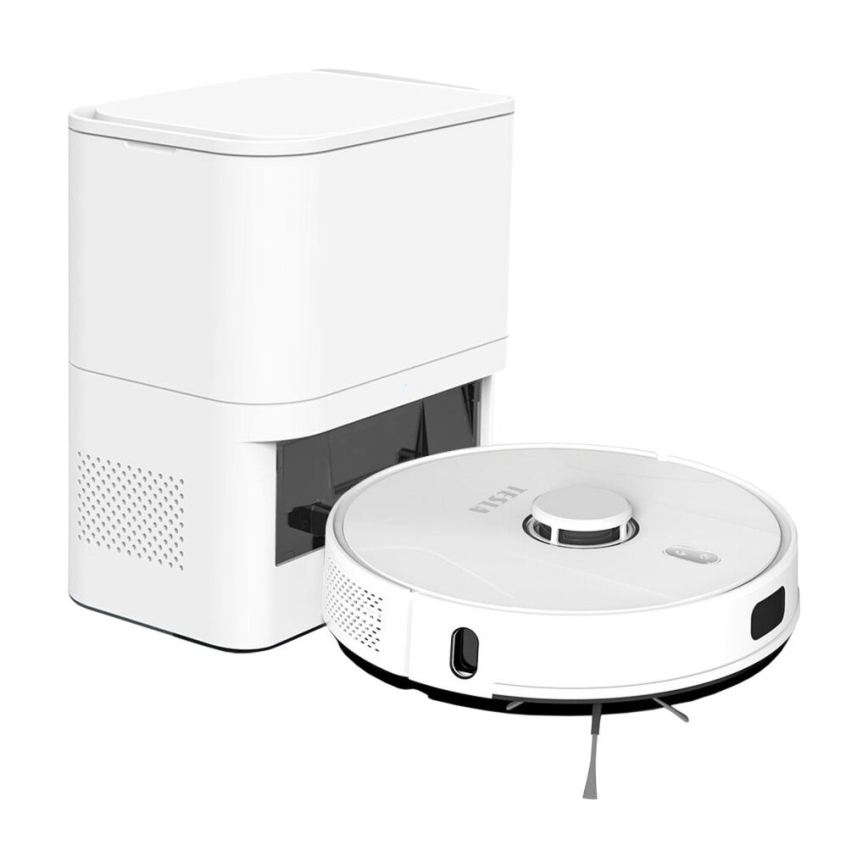 TESLA Electronics RoboStar - Pametni robotski sesalnik 2v1 2600 mAh Wi-Fi bela