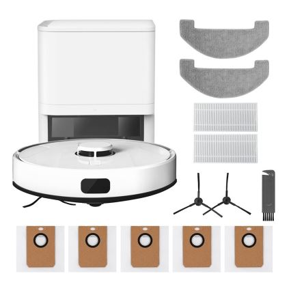 TESLA Electronics RoboStar - Pametni robotski sesalnik 2v1 2600 mAh Wi-Fi bela