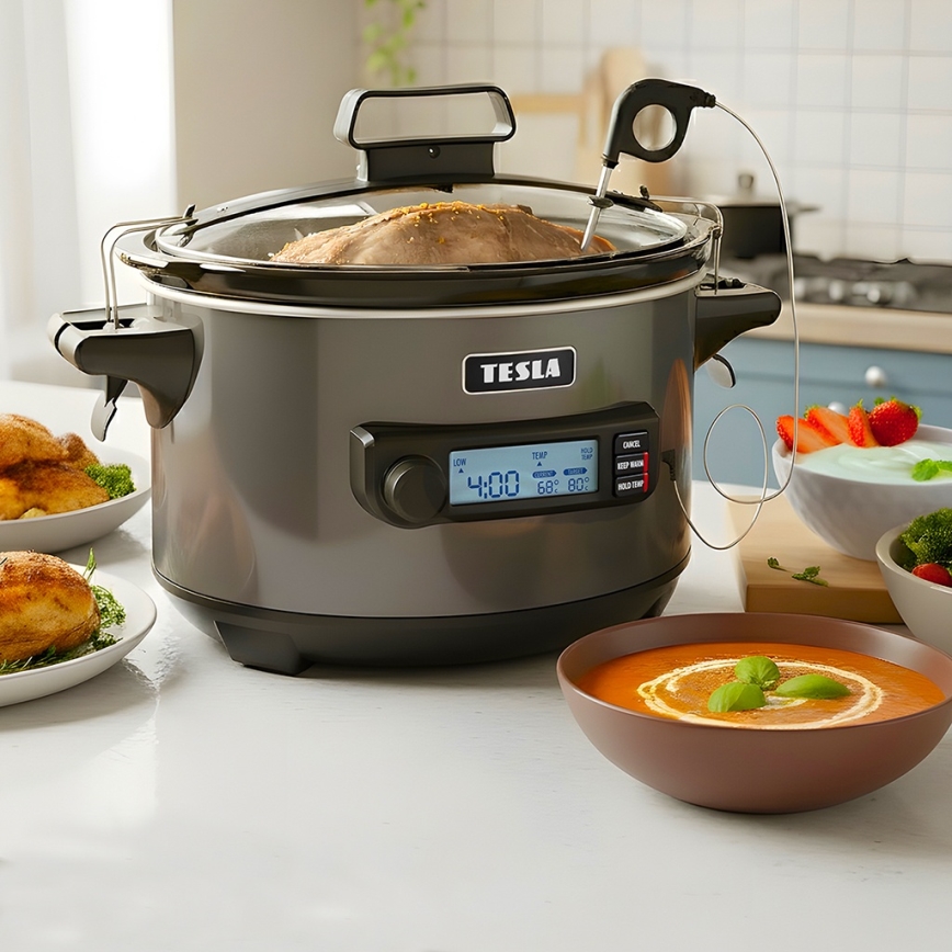 TESLA Electronics SlowCook - Počasen lonec 5,6 l 290W/230V