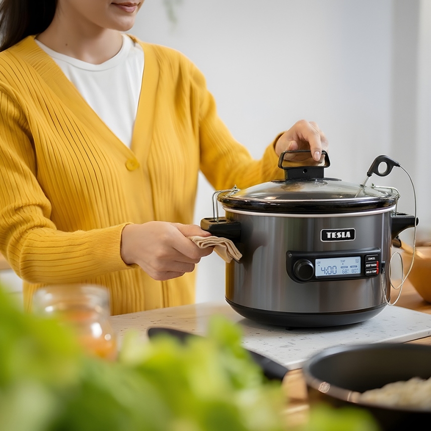 TESLA Electronics SlowCook - Počasen lonec 5,6 l 290W/230V