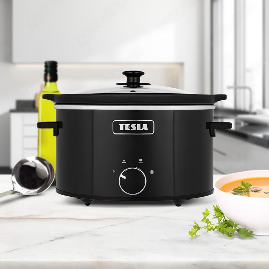 TESLA Electronics SlowCook - Počasni kuhalnik 3,5 l 200W/230V