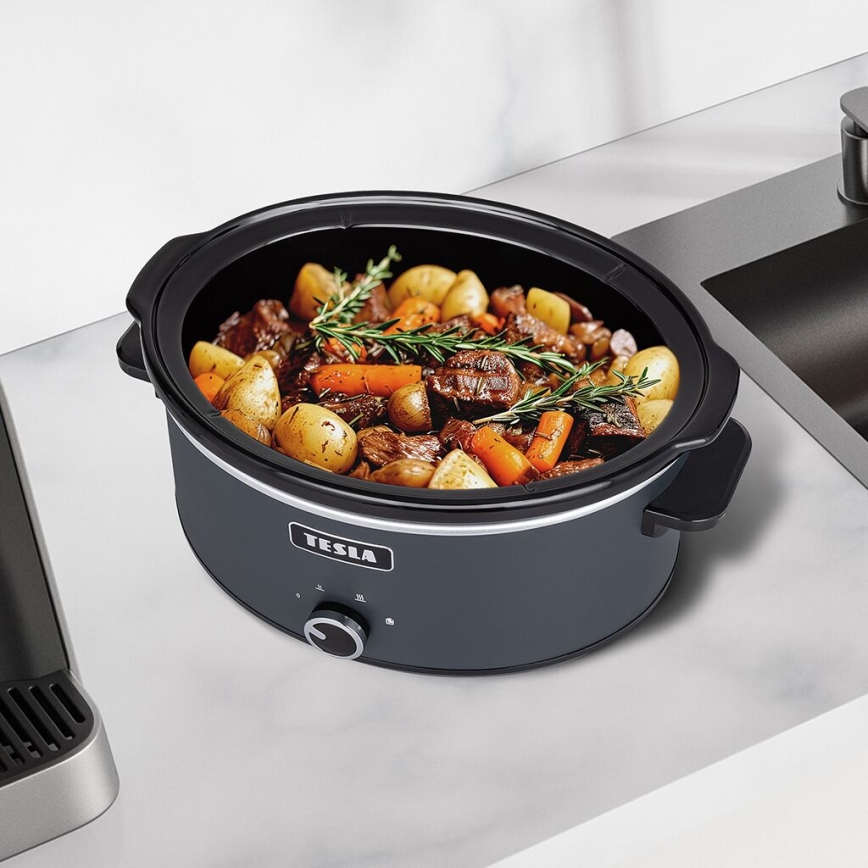 TESLA Electronics SlowCook - Počasni kuhalnik 6,5 l 270W/230V