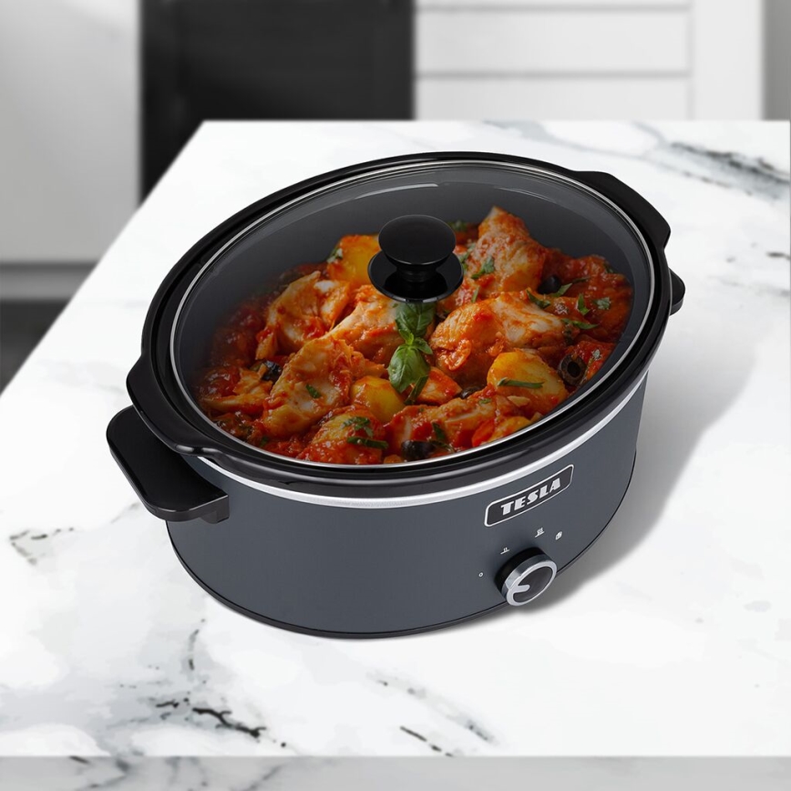 TESLA Electronics SlowCook - Počasni kuhalnik 6,5 l 270W/230V
