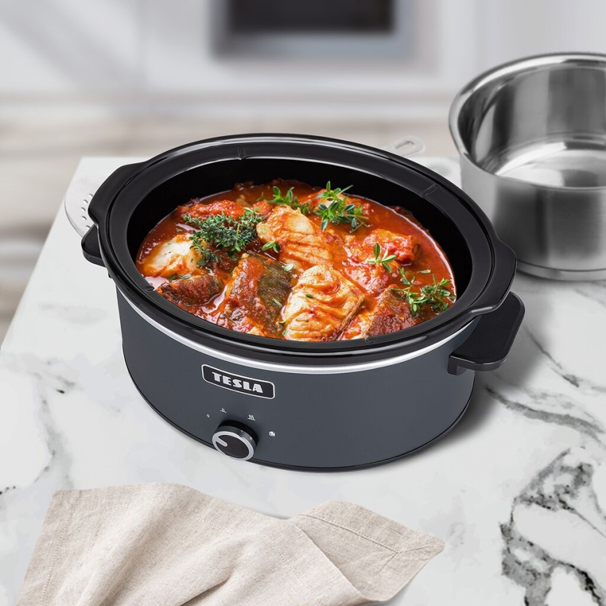 TESLA Electronics SlowCook - Počasni kuhalnik 6,5 l 270W/230V