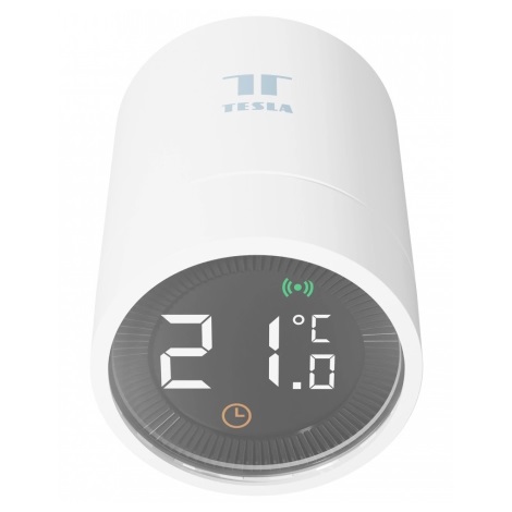 TESLA Smart - Pametna brezžična termostatska glava z LCD zaslonom 2xAA