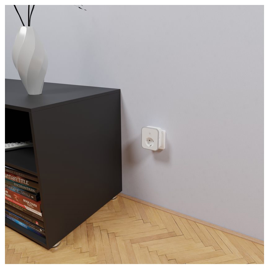 TESLA Smart - Pametna vtičnica 3690W/230V/16A 2xUSB/24W/5V Wi-Fi Tuya