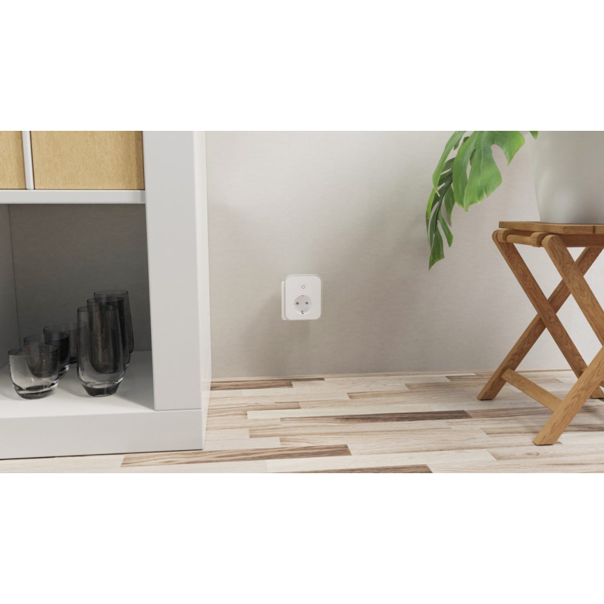 TESLA Smart - Pametna vtičnica 3690W/230V/16A 2xUSB/24W/5V Wi-Fi Tuya