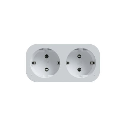 TESLA Smart - Pametna vtičnica splitter 2x16A/230V Tip F Wi-Fi Tuya