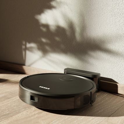 TESLA Smart - Pametni robotski sesalnik 2v1 2000 mAh Wi-Fi črna + Daljinski upravljalnik